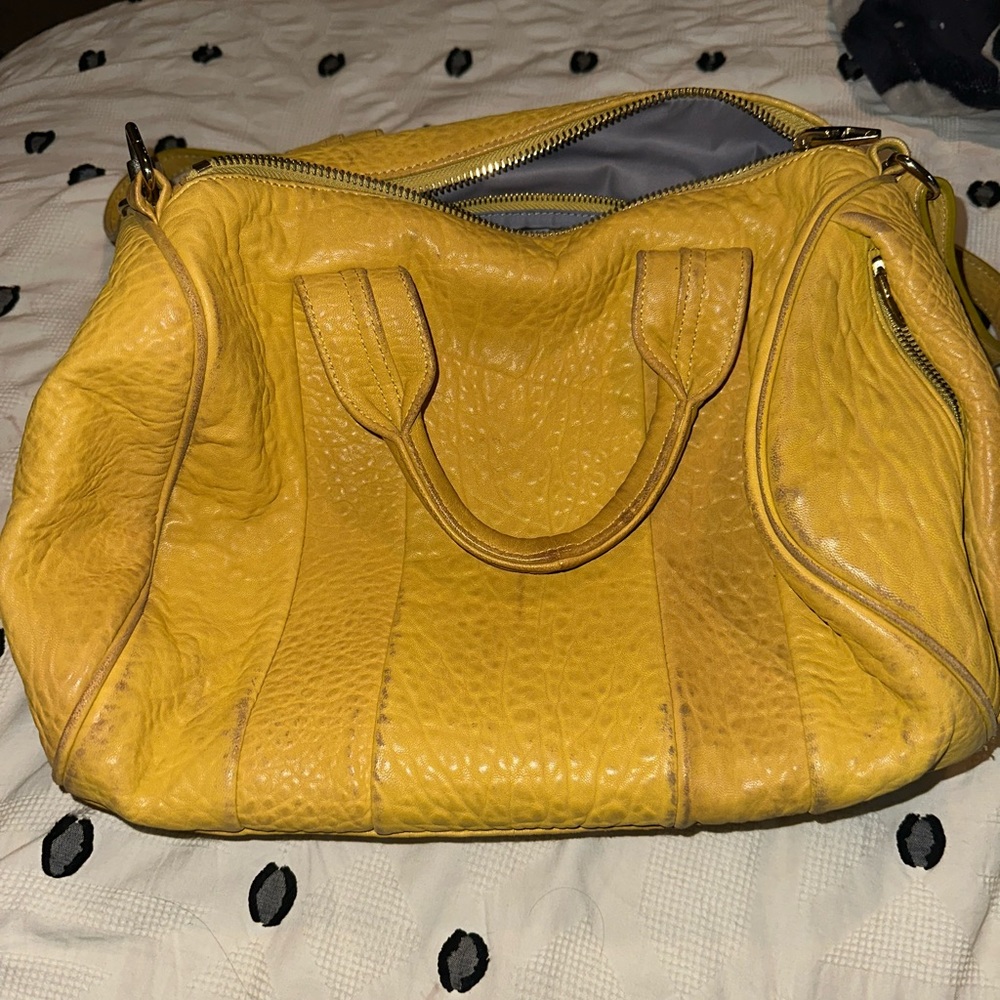 Alexander Wang Large Yellow Rocco Tote Used